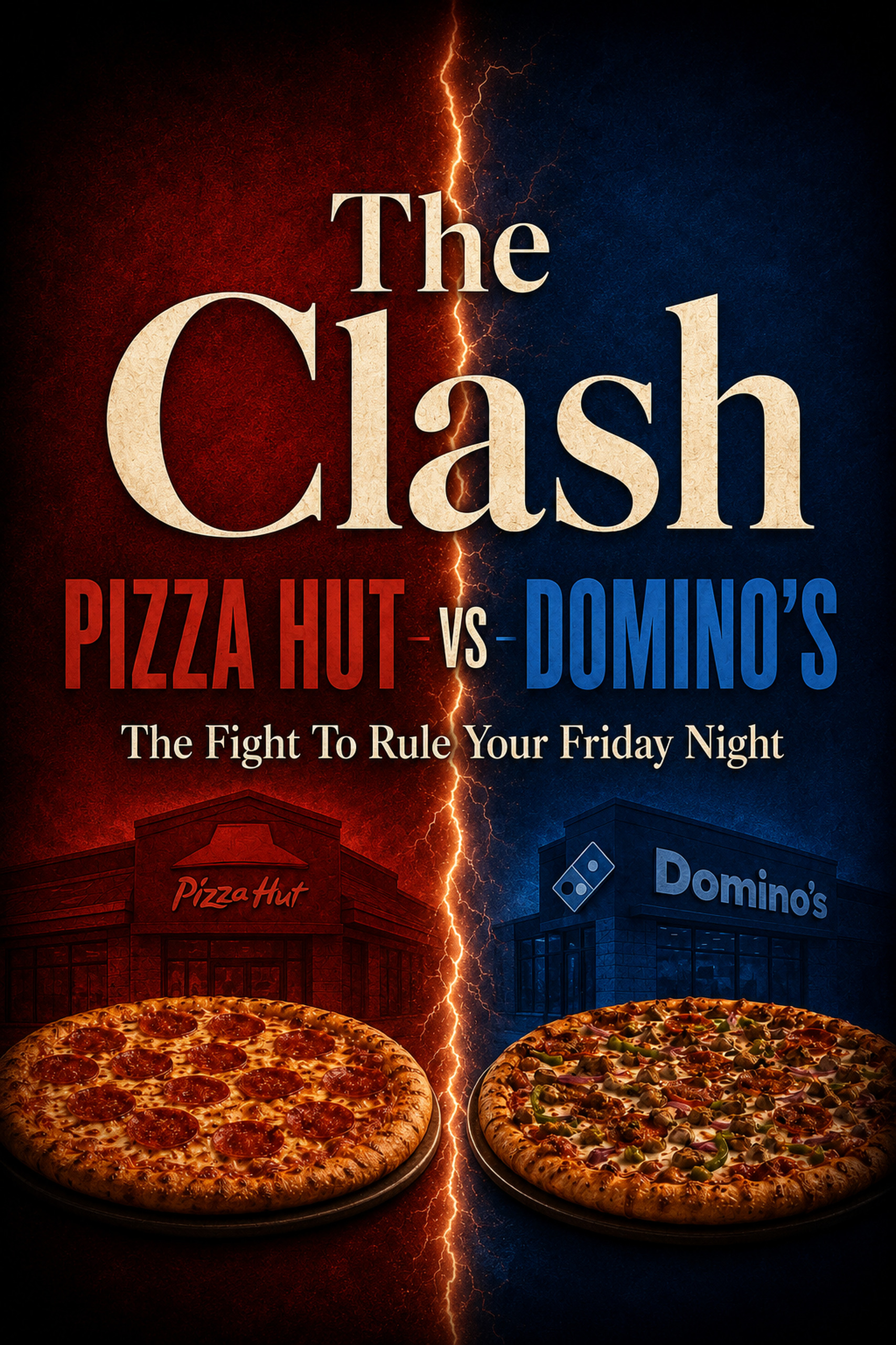 The Clash: Pizza Hut vs Domino's — book cover